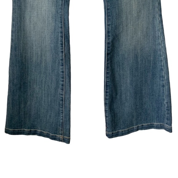 OLD NAVY Jeans Light Wash Flare Y2K 90’s Blue Size 10 - Picture 5 of 10